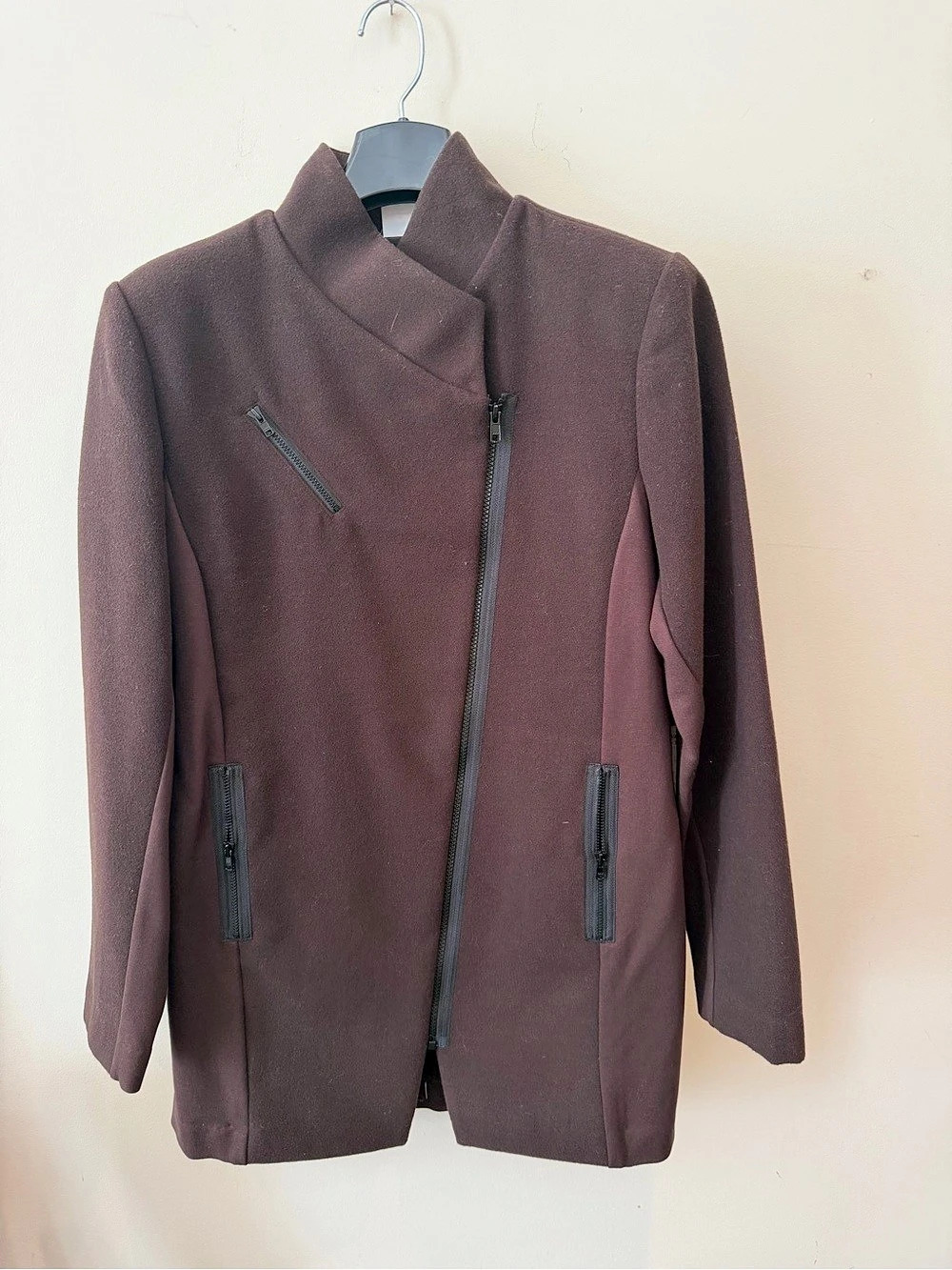 Cabi Legacy Topper Brown Rayon Blend Topper Size Medium NWT